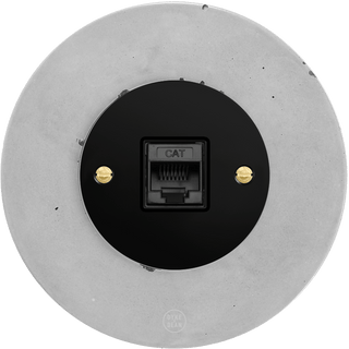 CLASSIC CONCRETE CAT BLACK SOCKET - DYKE & DEAN