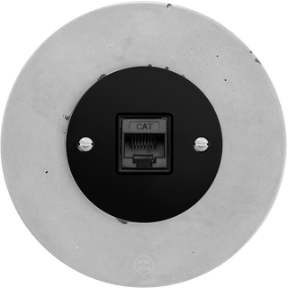 CLASSIC CONCRETE CAT BLACK SOCKET - DYKE & DEAN