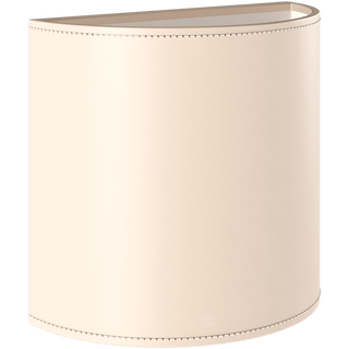 CUERO LEATHER E27 WALL LIGHT LARGE CRUDE NATURE - DYKE & DEAN