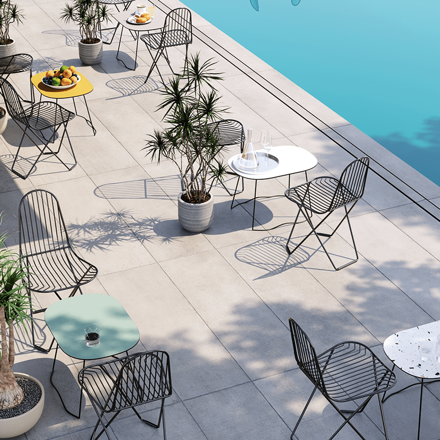 CUERO OUTDOOR TABLE COFFEE TABLE SIERRA - DYKE & DEAN