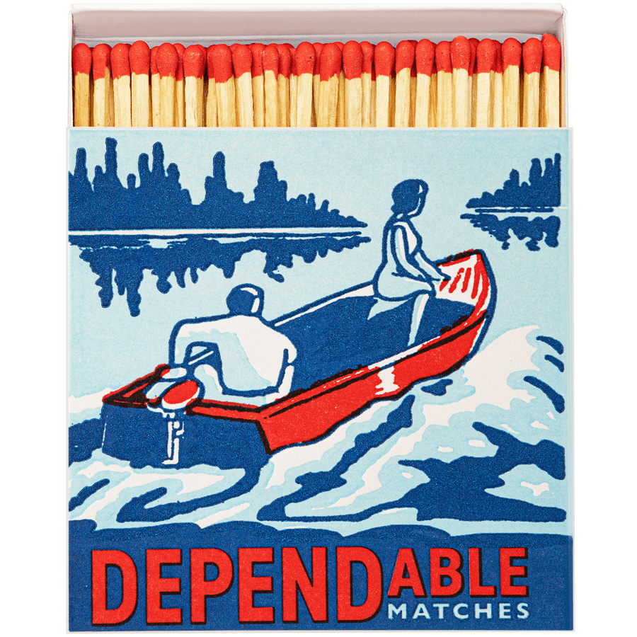 DEPENDABLE LUXURY SAFETY MATCHES - DYKE & DEAN