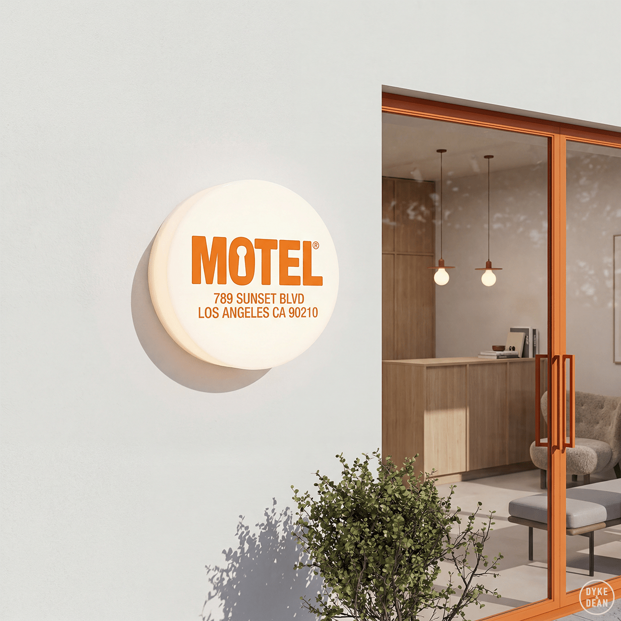 DISC WALL & CEILING LIGHT 420mm - DYKE & DEAN