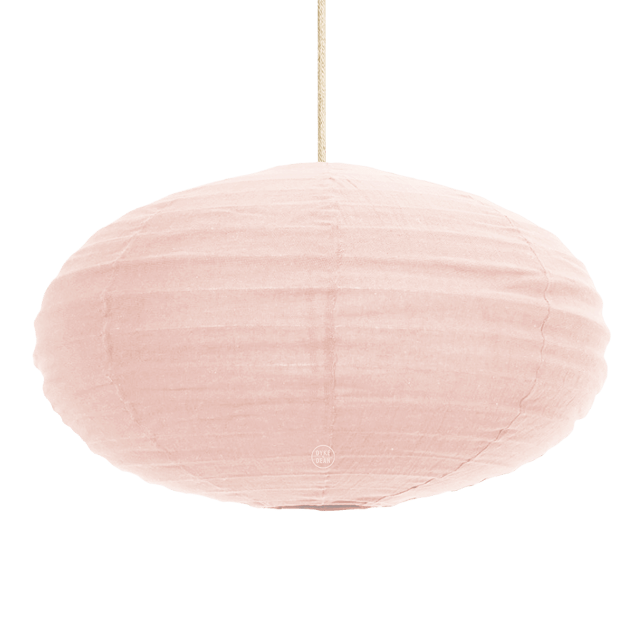 DOME LINEN LIGHT SHADE 60CM - DYKE & DEAN