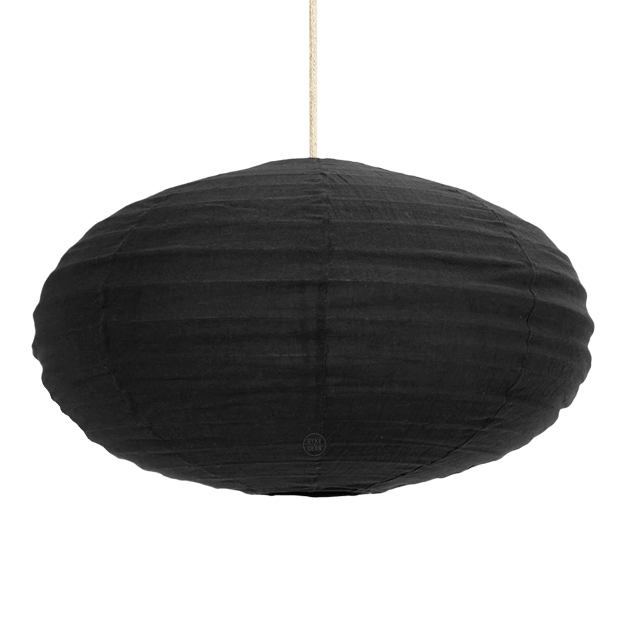 DOME LINEN LIGHT SHADE 60CM - DYKE & DEAN