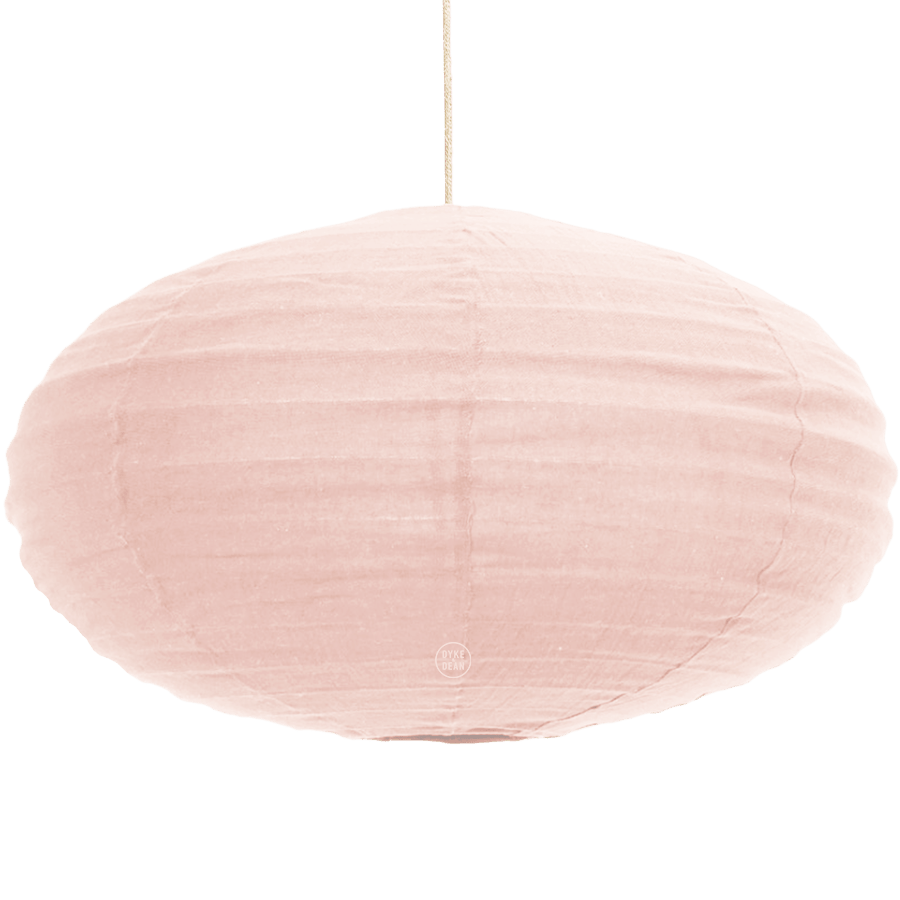 DOME LINEN LIGHT SHADE 80CM - DYKE & DEAN