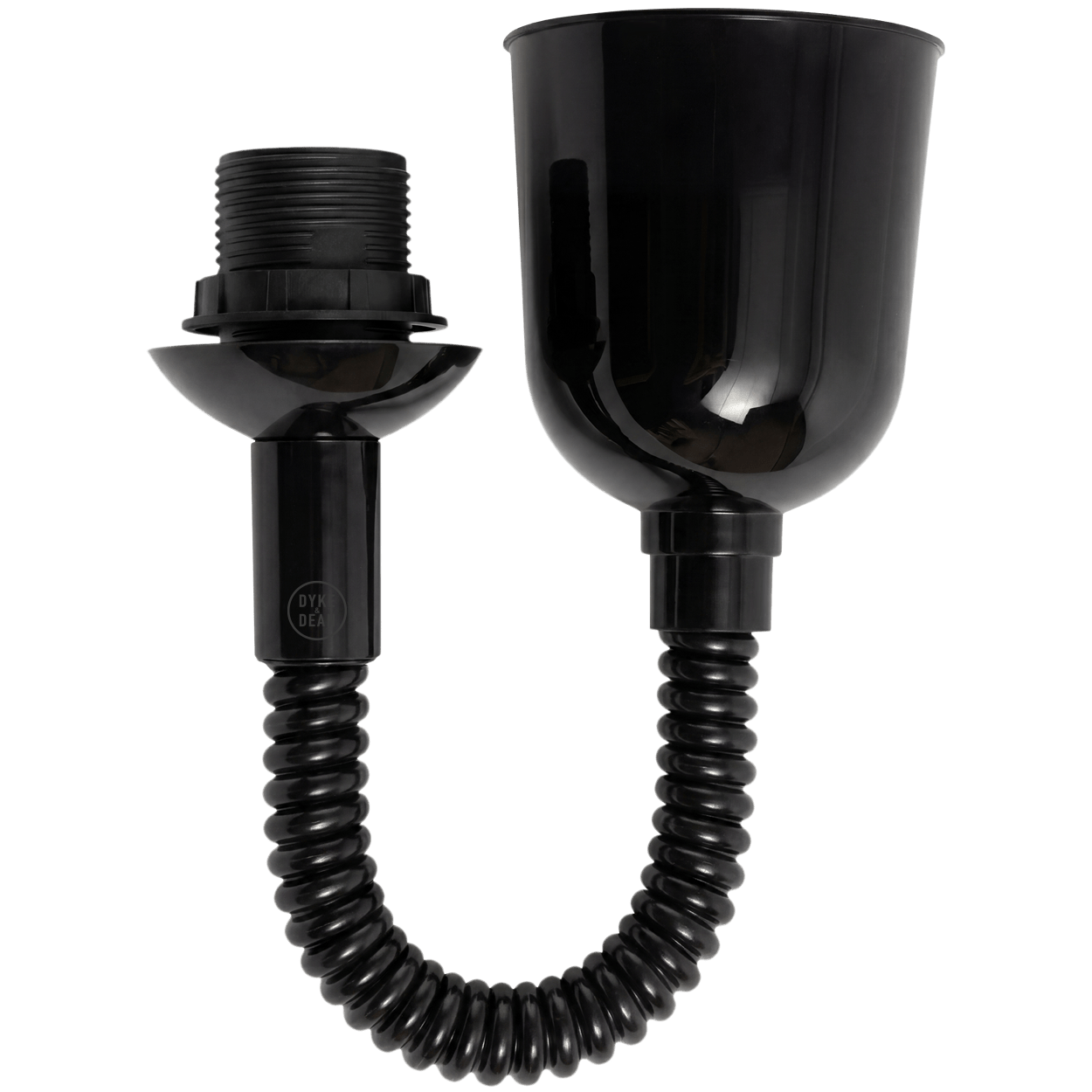 DOME OPALINE RETRACTABLE CORD LIGHT MEDIUM - DYKE & DEAN