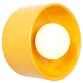 DONUT CERAMIC SCONCE LIGHT YELLOW - DYKE & DEAN
