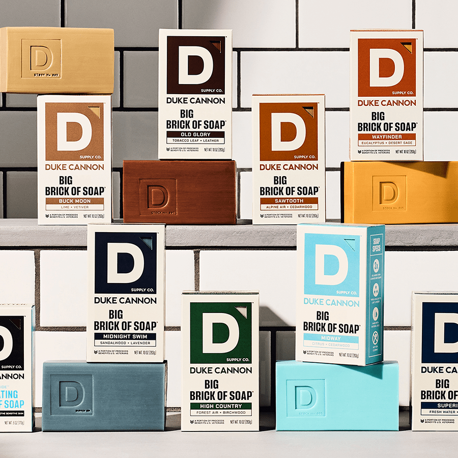 DUKE CANNON BIG ASS BRICK OF SOAP SUPERIOR - DYKE & DEAN