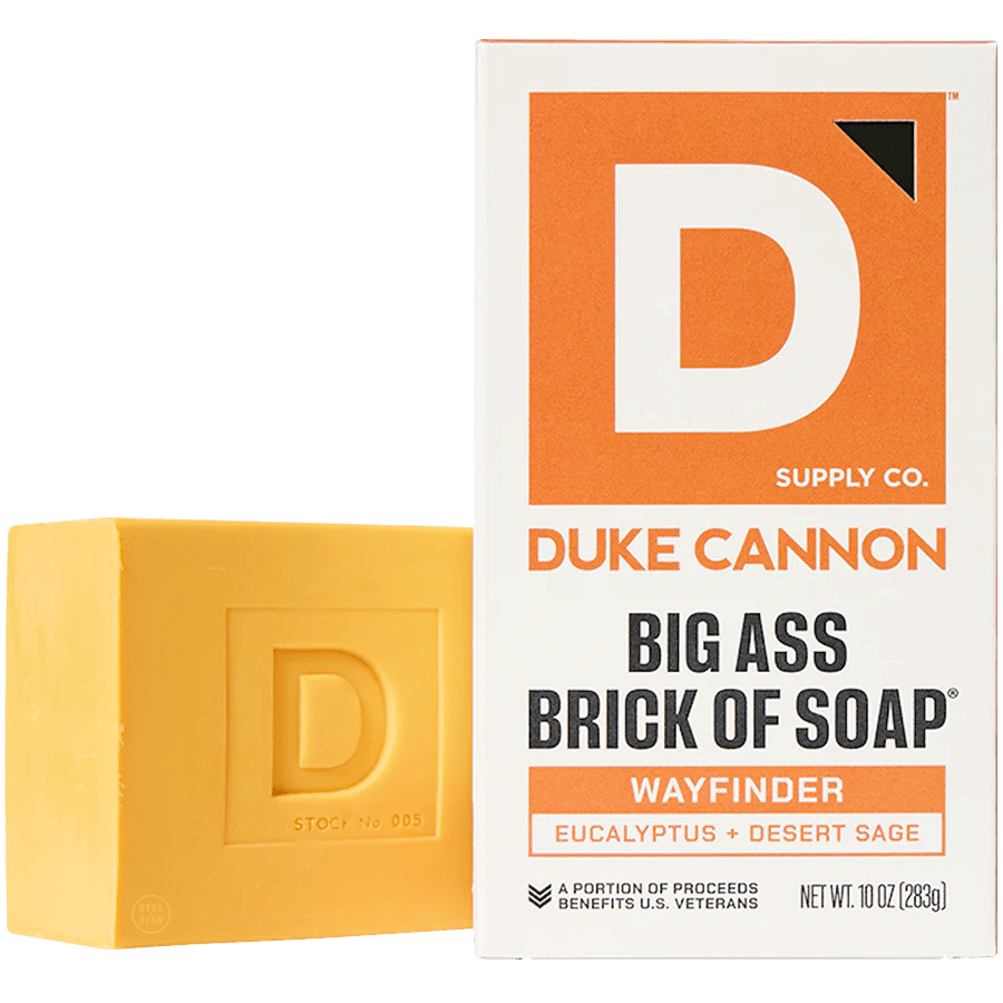 DUKE CANNON BIG ASS BRICK OF SOAP WAYFINDER - DYKE & DEAN
