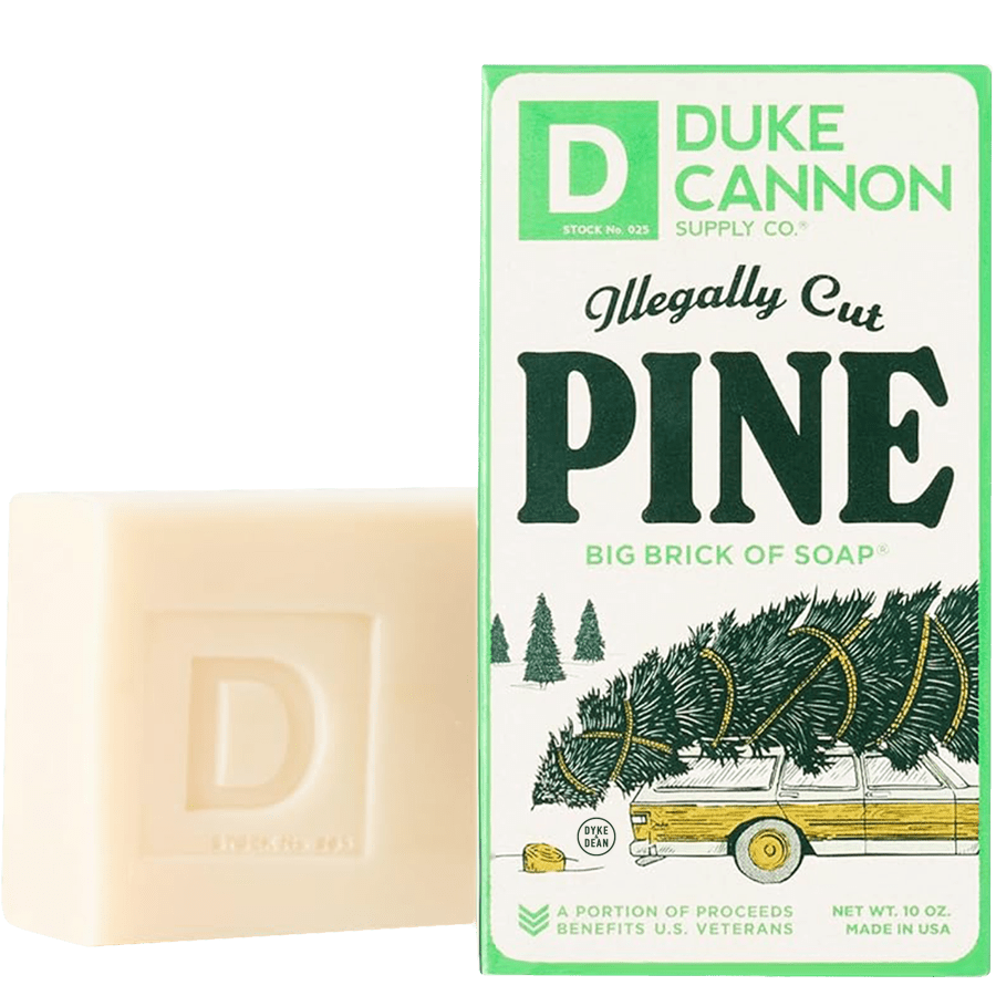 DUKE CANNON ILLEGALLY CUT PINE SOAP - DYKE & DEAN