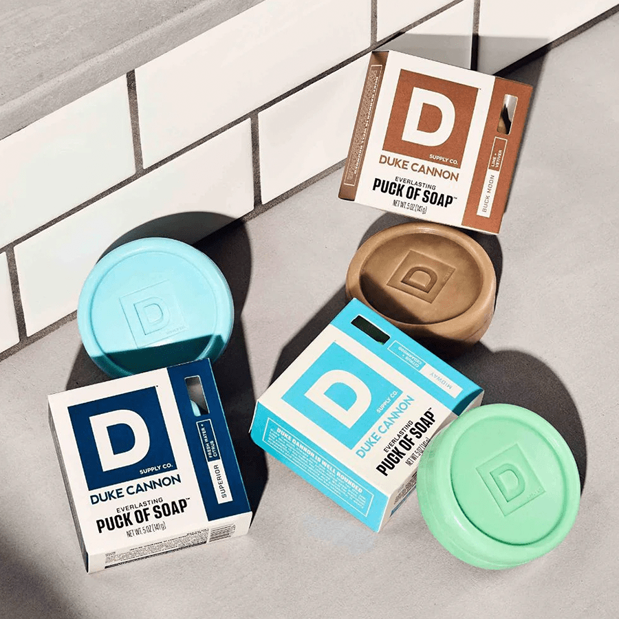 DUKE CANNON PUCK OF SOAP SUPERIOR - DYKE & DEAN