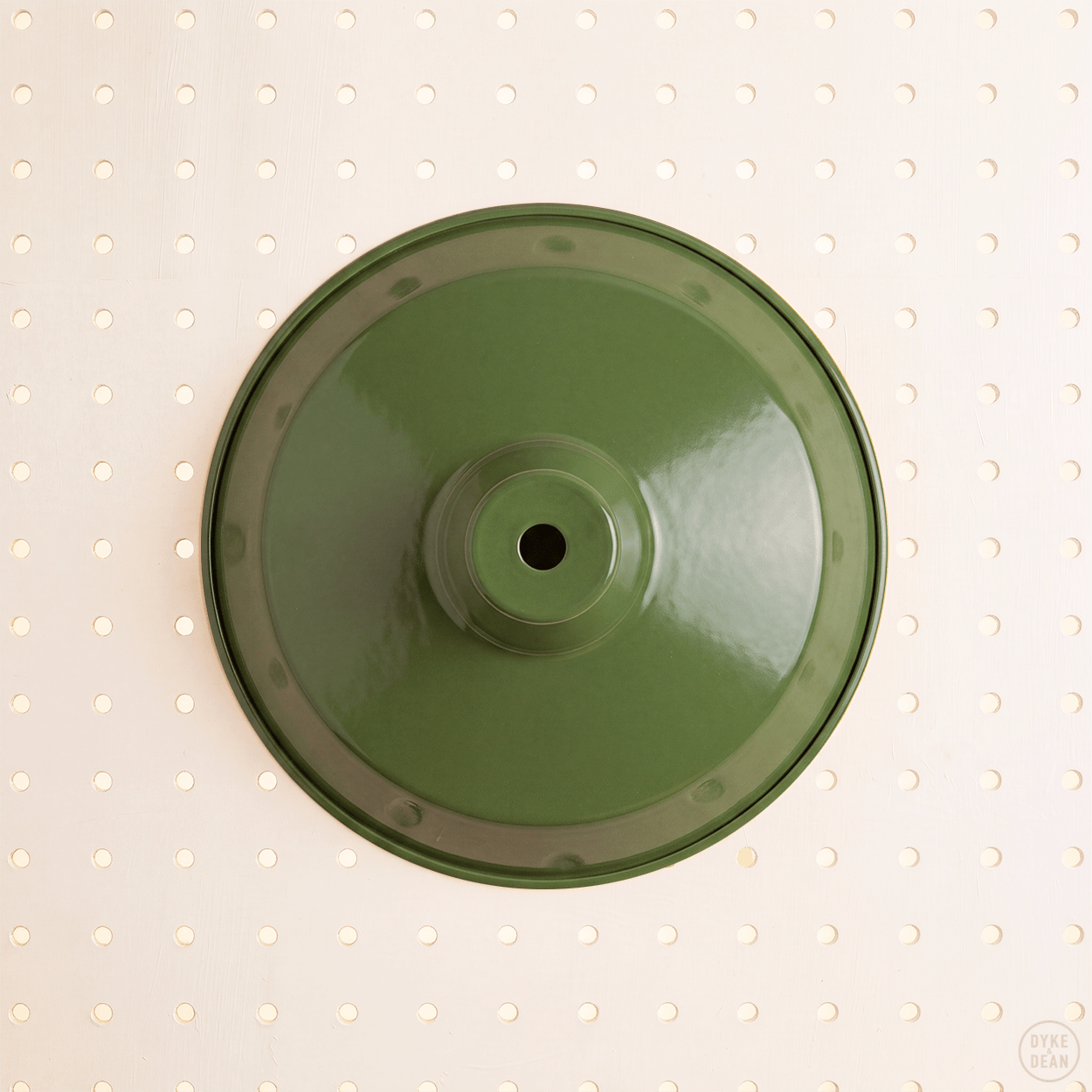 DYKE & DEAN SMALL PENDANT LAMPSHADE MOSS GREEN - DYKE & DEAN