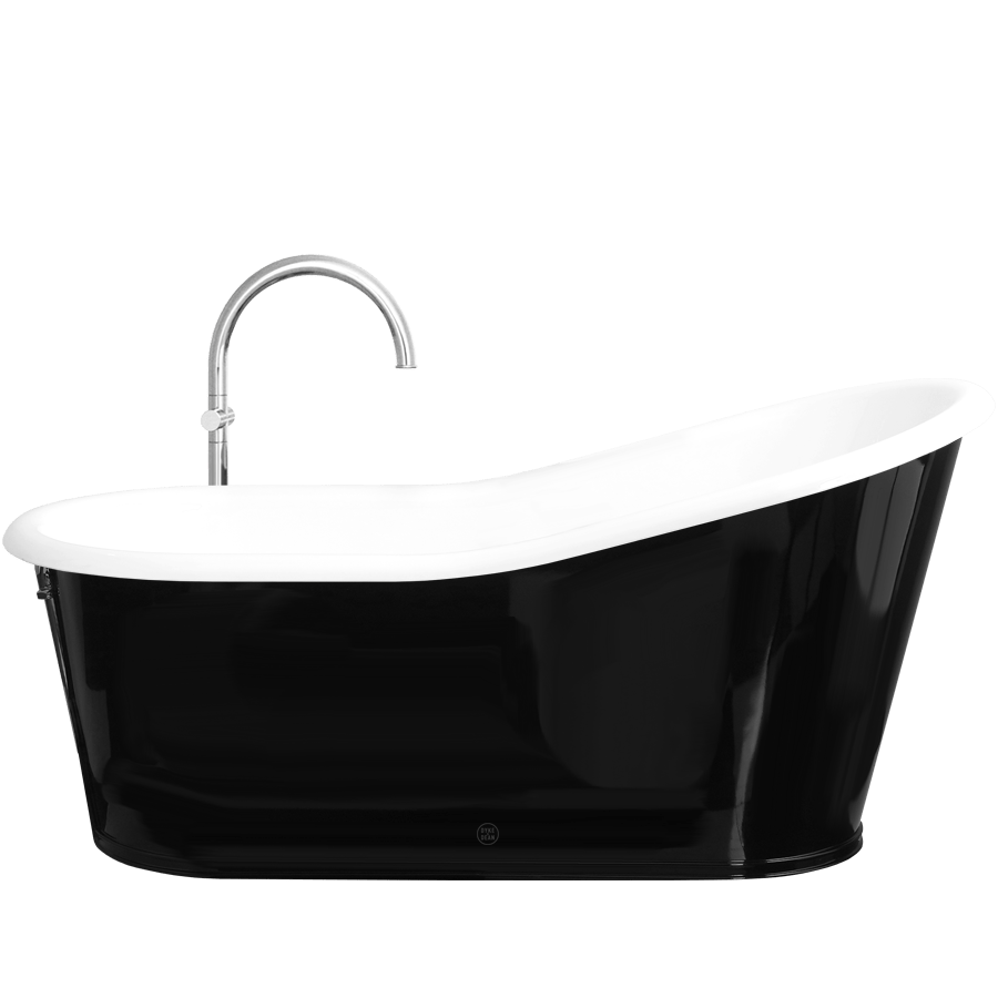 ENAMEL CAST IRON VICTORIAN ROLL TOP BATH COLOUR - DYKE & DEAN