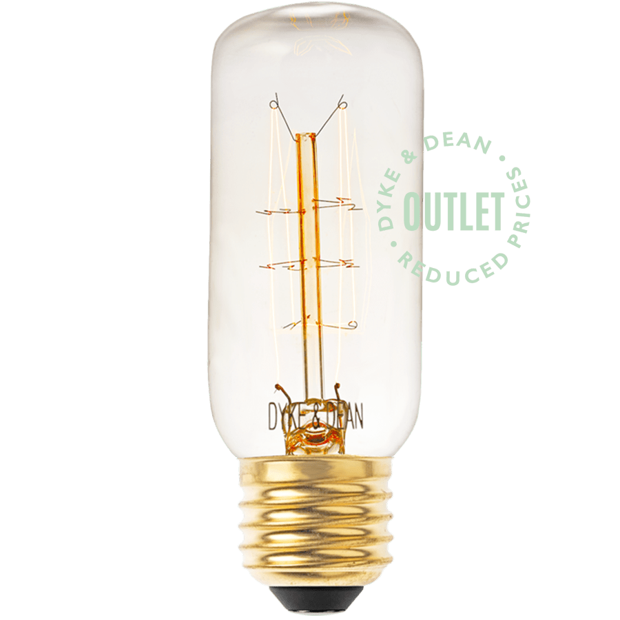 FAT TUBE FILAMENT E27 BULB OUTLET - DYKE & DEAN