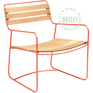 FERMOB FAUTEUIL LOUNGE CHAIR CORAL OUTLET - DYKE & DEAN
