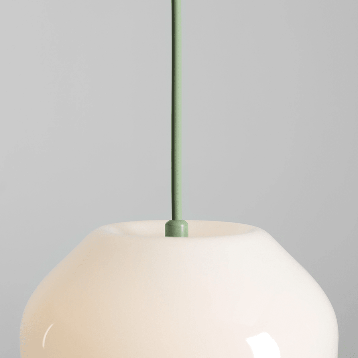 FLASK BLACK GLASS PENDANT LIGHT LARGE - DYKE & DEAN