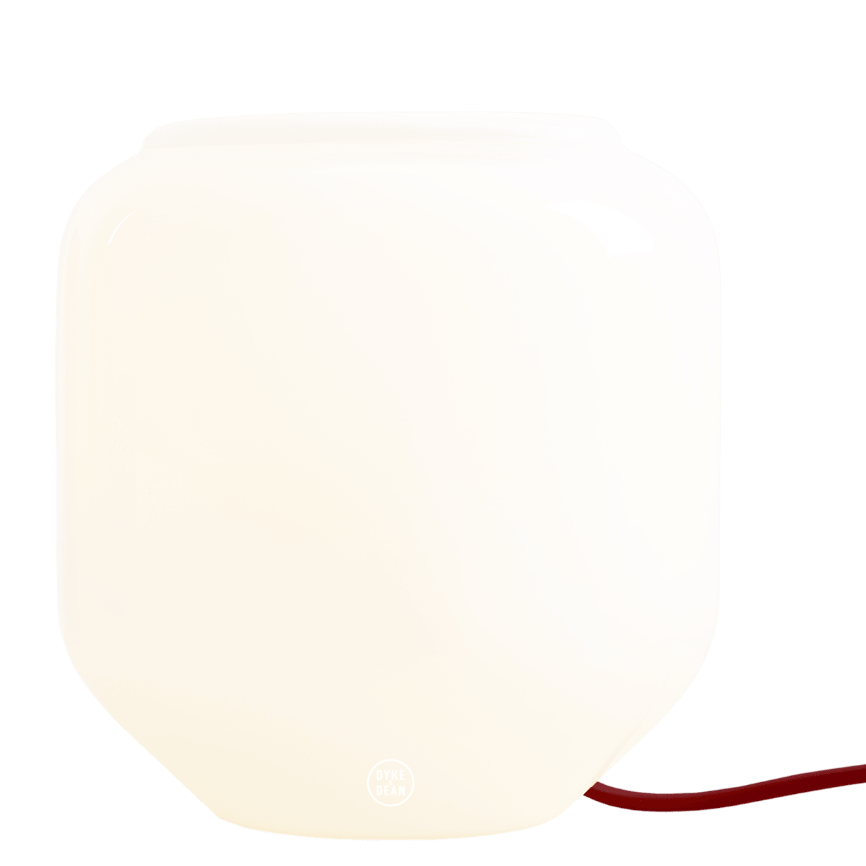 FLASK CHERRY RED TABLE & FLOOR GLASS LIGHT - DYKE & DEAN