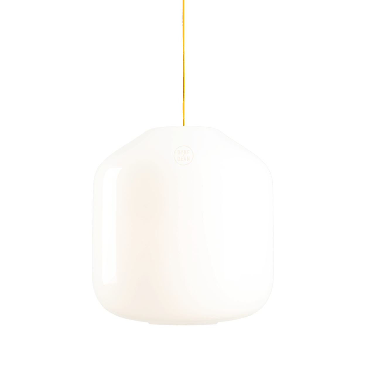 FLASK YELLOW GLASS PENDANT LIGHT SMALL - DYKE & DEAN