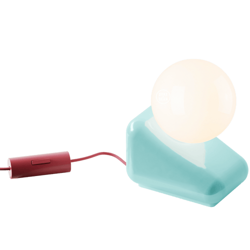 FLIP CERAMIC OPAL GLOBE TABLE LIGHT - DYKE & DEAN