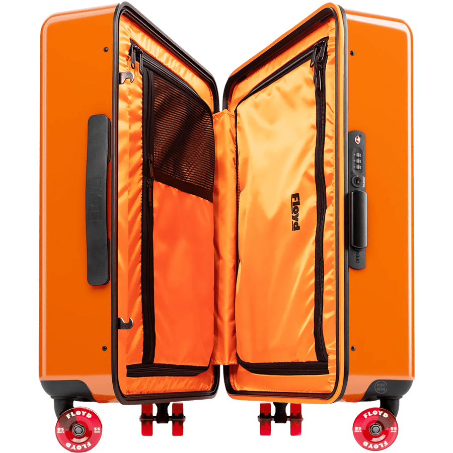 FLOYD CABIN TRAVEL CASE HOT ORANGE - DYKE & DEAN