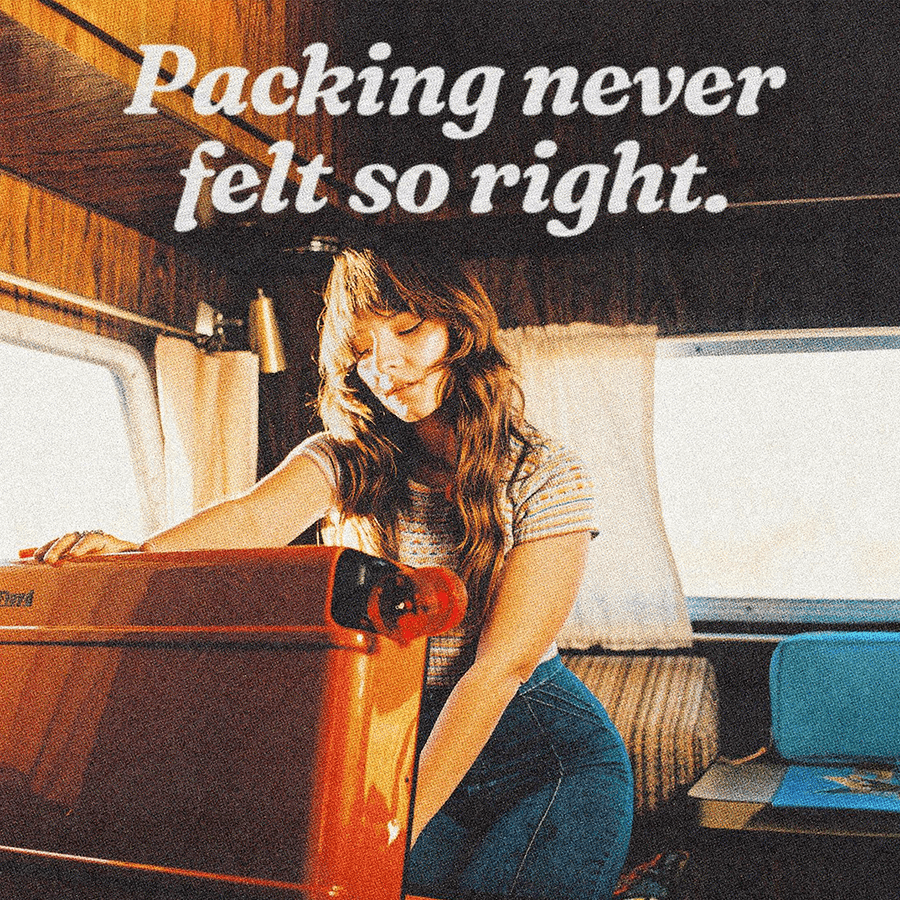 FLOYD CABIN TRAVEL CASE PACIFIC BLUE - DYKE & DEAN