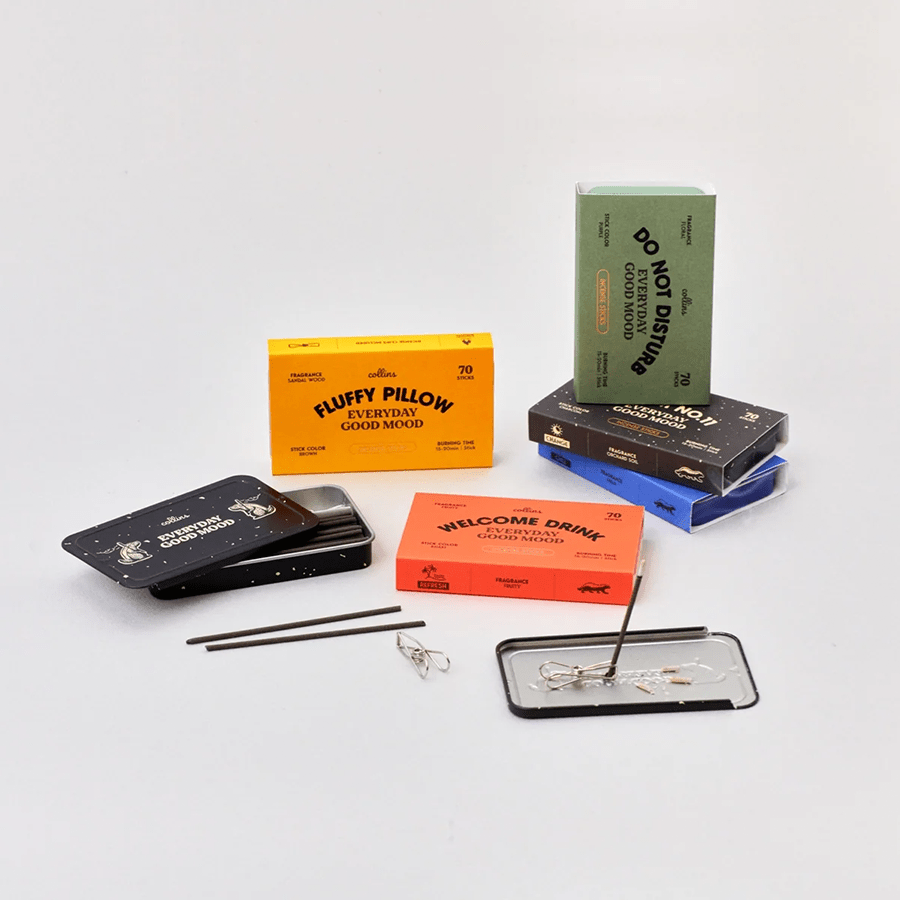 FLUFFY PILLOW 365 EVERYDAY GOOD MOOD INCENSE - DYKE & DEAN