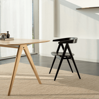 GAZZDA AVA OAK DINING TABLE 160 X 90 - DYKE & DEAN