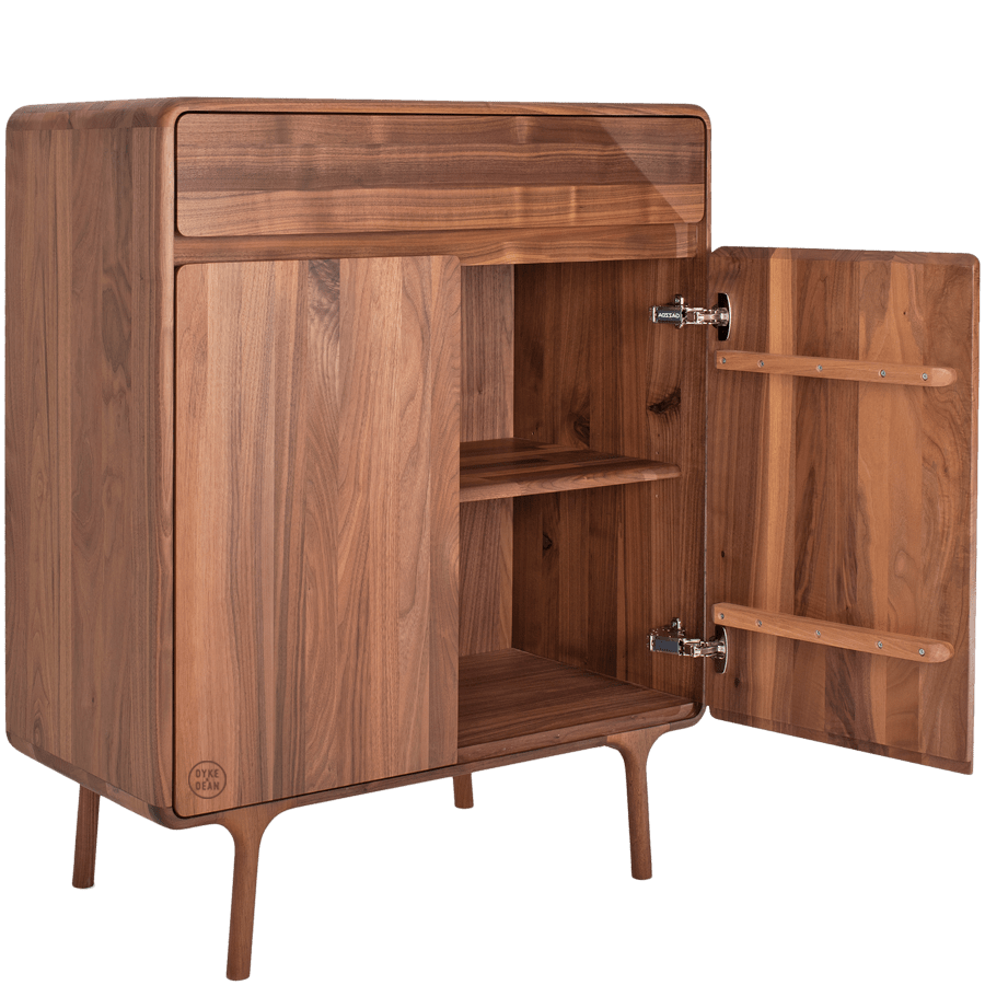 GAZZDA FAWN CABINET WALNUT - DYKE & DEAN