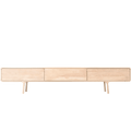 GAZZDA FAWN LOW SIDE BOARD OAK - DYKE & DEAN