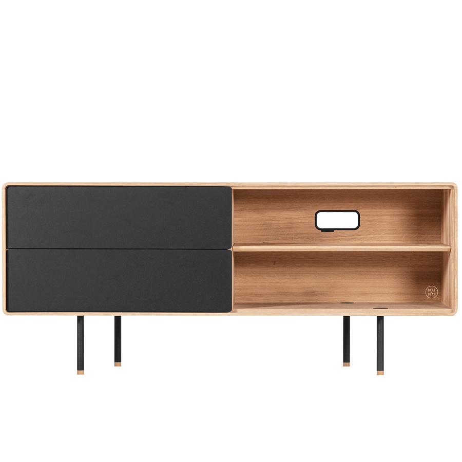 GAZZDA FINA SIDE BOARD BLACK OAK 150 - DYKE & DEAN