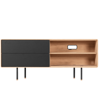 GAZZDA FINA SIDE BOARD BLACK OAK 150 - DYKE & DEAN
