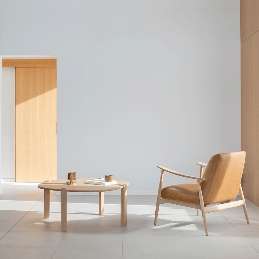 GAZZDA KULIN COFFEE TABLE WALNUT 100 - DYKE & DEAN