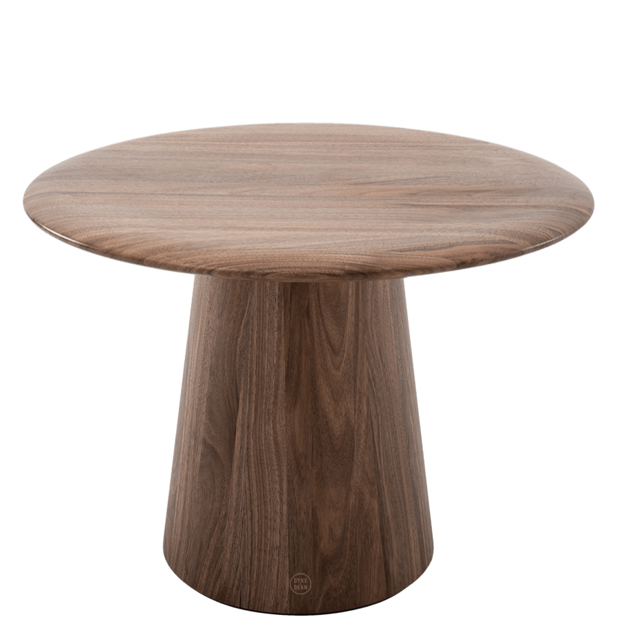 GAZZDA ROUND MUSHROOM TABLE 55 WALNUT - DYKE & DEAN