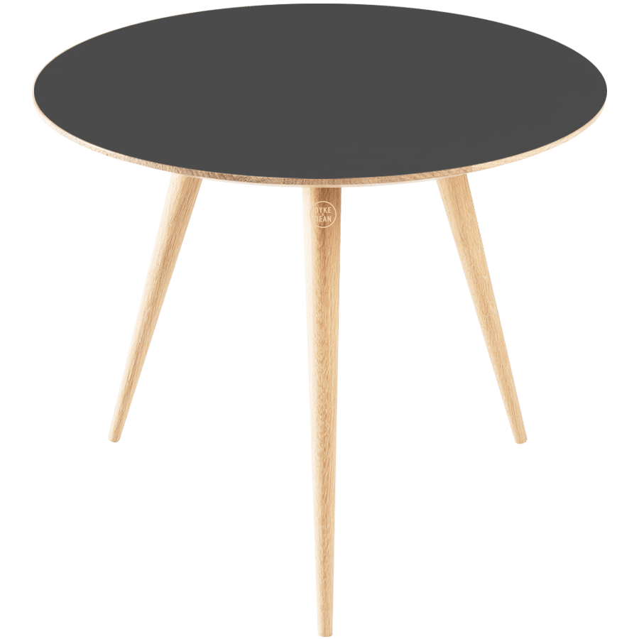 GAZZDA ROUND STAFA TABLE NATURAL OAK 90CM - DYKE & DEAN