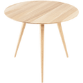 GAZZDA ROUND STAFA TABLE NATURAL OAK 90CM - DYKE & DEAN