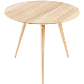 GAZZDA ROUND STAFA TABLE NATURAL OAK 90CM - DYKE & DEAN