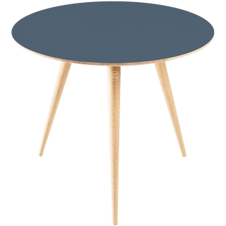 GAZZDA ROUND STAFA TABLE NATURAL OAK 90CM - DYKE & DEAN