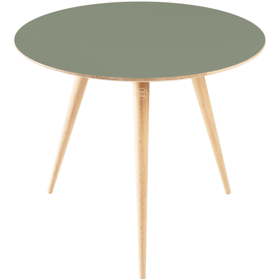 GAZZDA ROUND STAFA TABLE NATURAL OAK 90CM - DYKE & DEAN