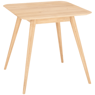 GAZZDA SQUARE STAFA TABLE NATURAL OAK 80CM - DYKE & DEAN