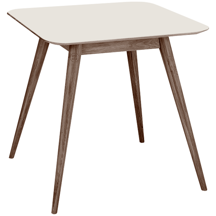 GAZZDA SQUARE STAFA TABLE SMOKED OAK 80CM - DYKE & DEAN