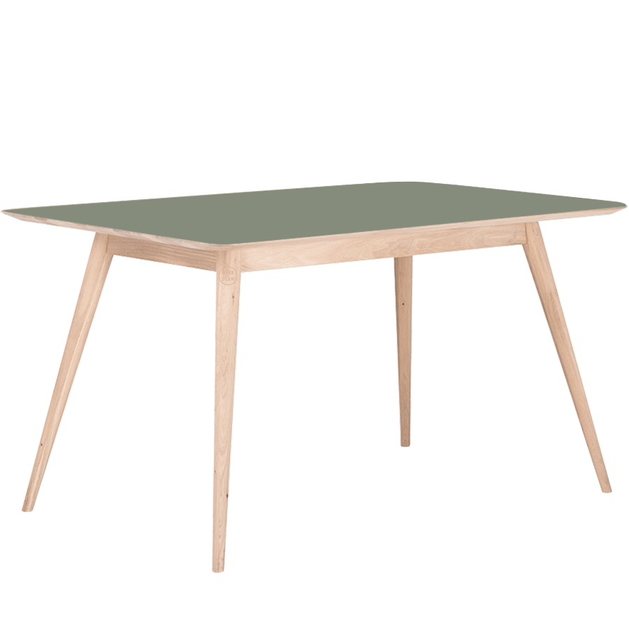 GAZZDA STAFA TABLE WHITE OAK 140 x 90 - DYKE & DEAN