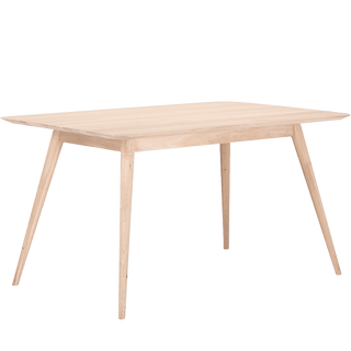 GAZZDA STAFA TABLE WHITE OAK 140 x 90 - DYKE & DEAN