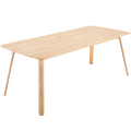 GAZZDA TESKA OAK DINING TABLE 200 X 90 - DYKE & DEAN