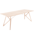 GAZZDA TINK DINING TABLE WHITE OAK 220 x 90 - DYKE & DEAN