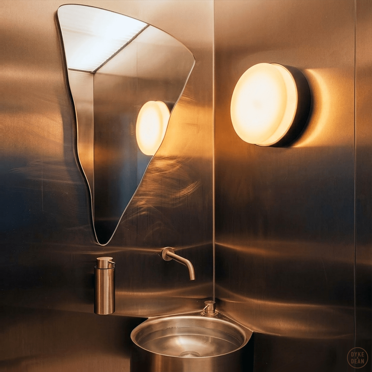 GENERAL OPAL DISC LIGHT BLACK SMALL - DYKE & DEAN
