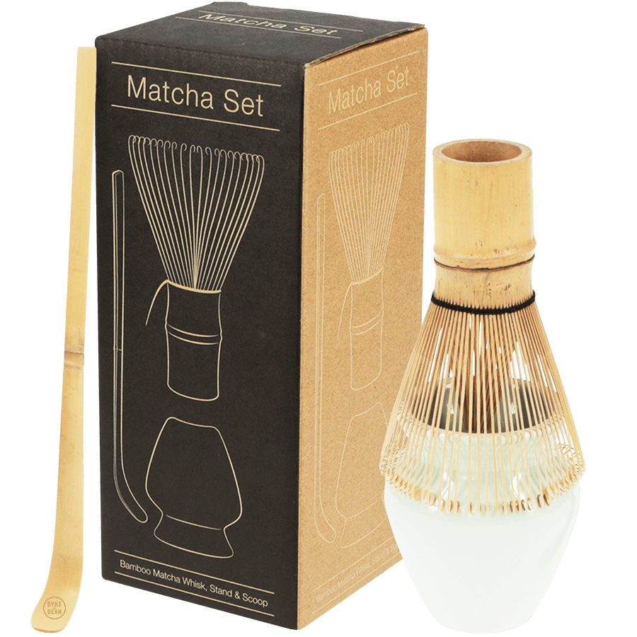 HANDMADE MATCHA WHISK & STAND SET - DYKE & DEAN