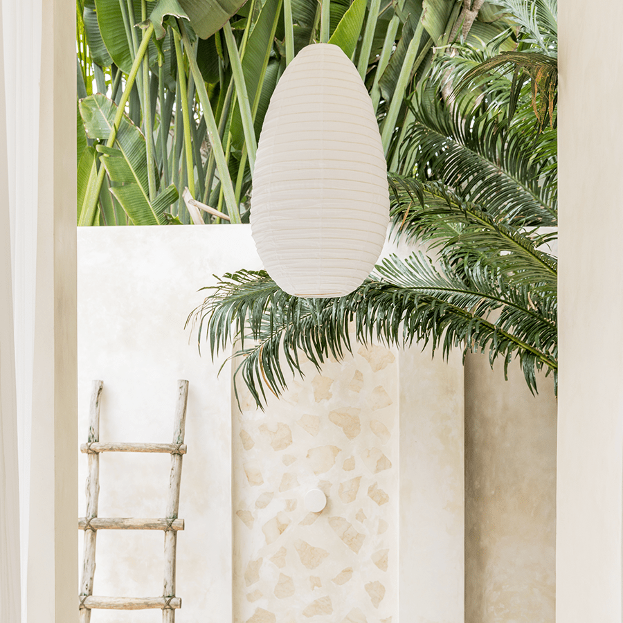 HIVE LINEN LIGHT SHADE - DYKE & DEAN