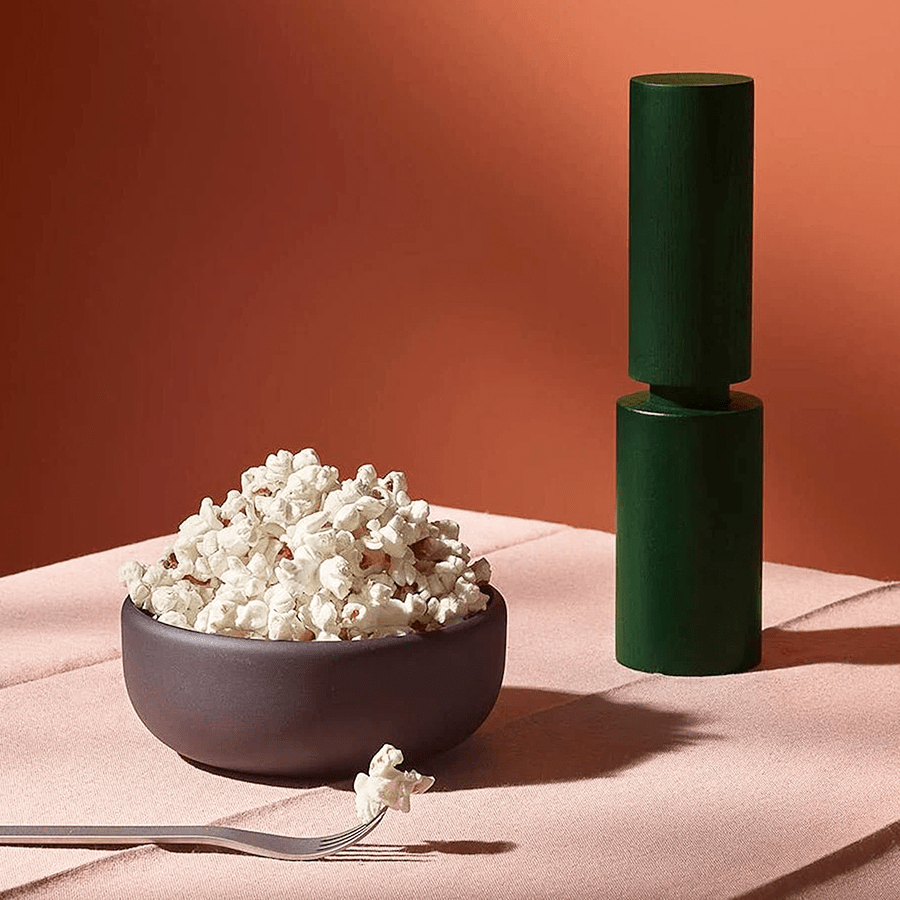 HOVE ASH WOOD SALT & PEPPER MILL FOREST GREEN - DYKE & DEAN