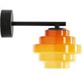 JELLY GLASS WALL LIGHT HONEY - DYKE & DEAN