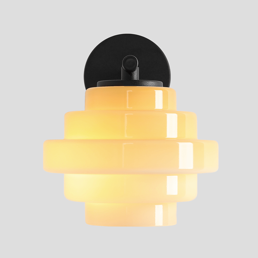 JELLY GLASS WALL LIGHT YELLOW - DYKE & DEAN